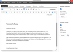 Textverarbeitung Editor